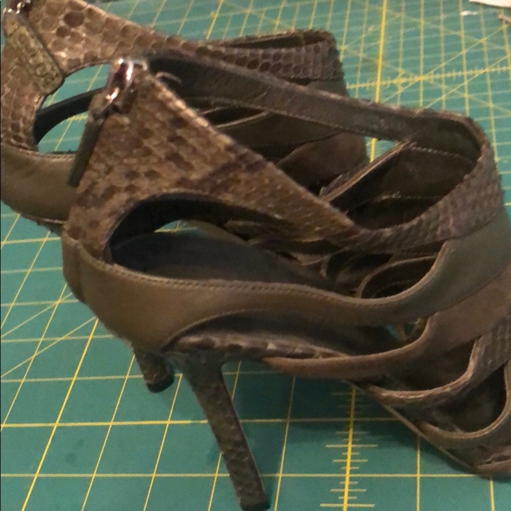 Gucci Python Heels - image 6